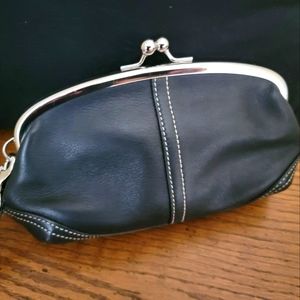 Coach Black Wristlet